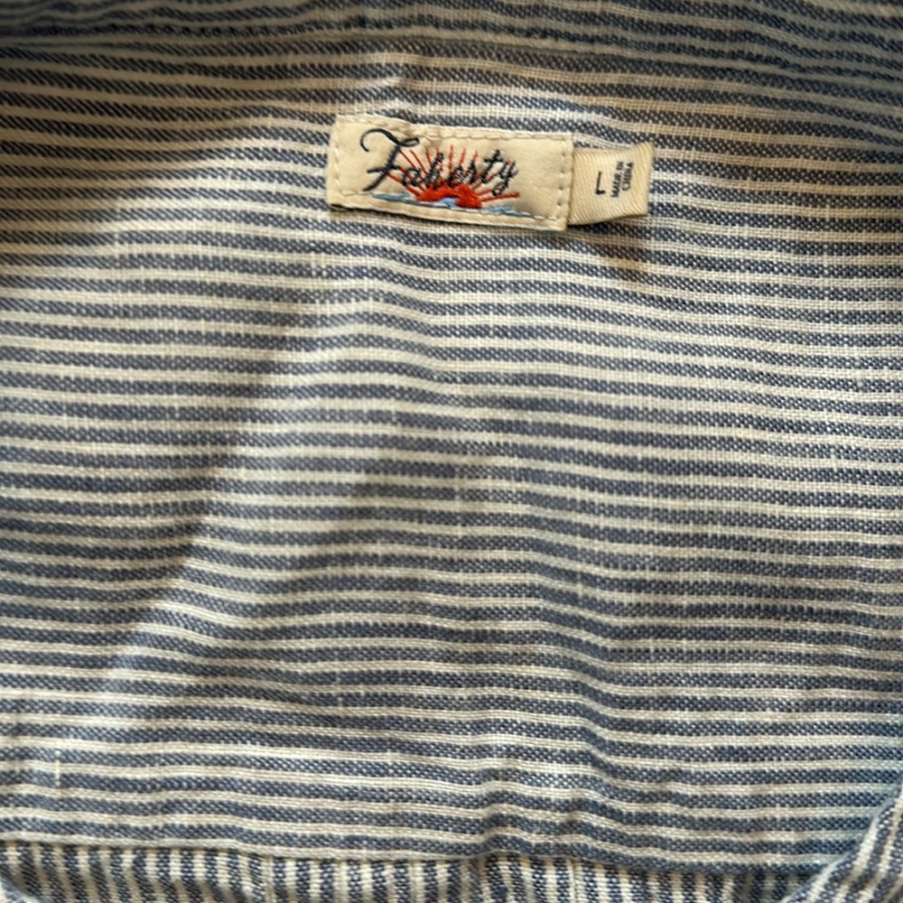 Faherty Isha Linen Dress EUC - Picture 4 of 6